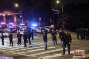 哈密约200名海军陆战队士兵进驻洛杉矶 开始执行警戒守卫任务